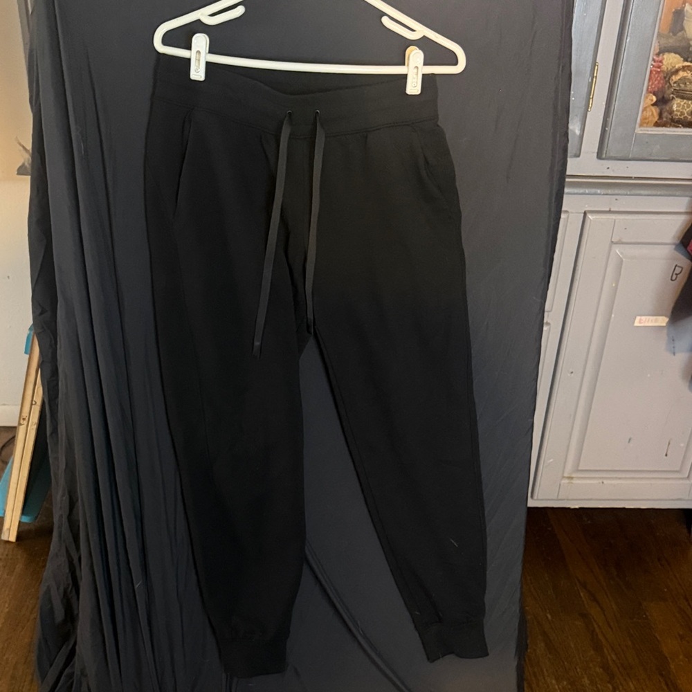 Athletic Works Black Women's Drawstring Jogger Pants